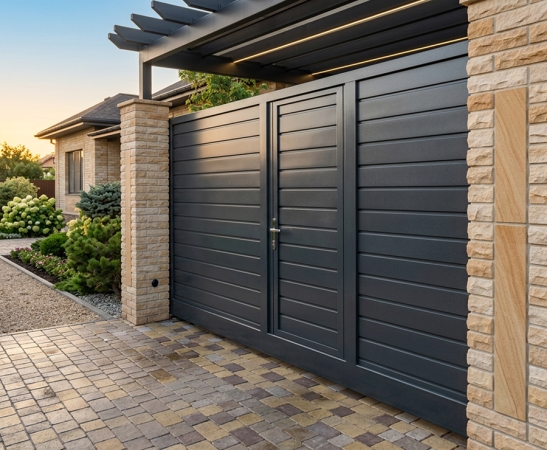 Ворота с калиткой в Пятигорске