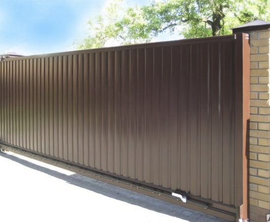 Ворота из профнастила в Пятигорске