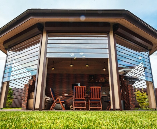 Прозрачные рольставни в Пятигорске