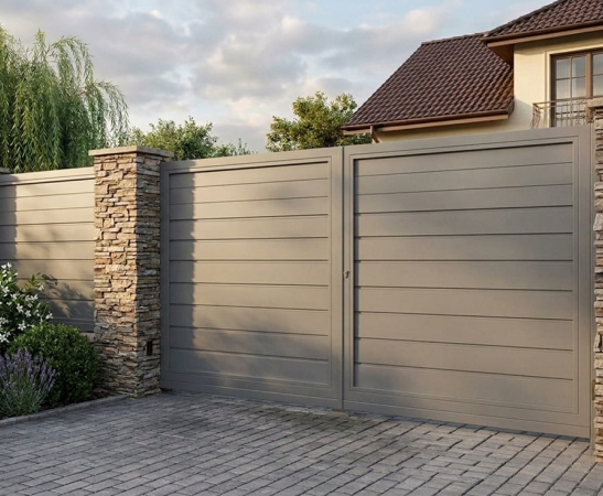 Распашные ворота в Пятигорске