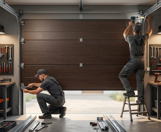 Установка ворот в Пятигорске